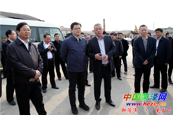 市委书记孙爱军视察亿联世贸中心拆迁现场