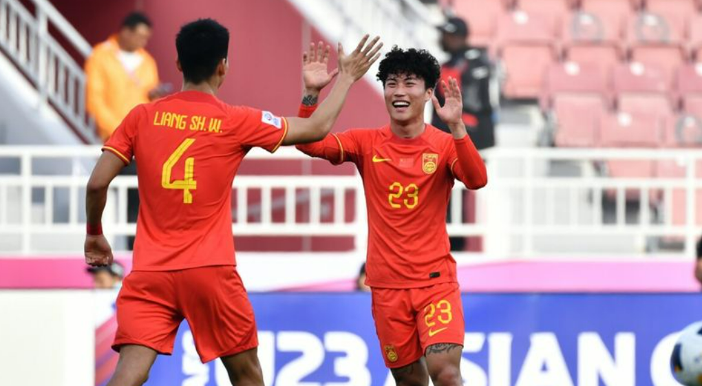  U23亚洲杯：中国国奥队胜阿联酋队列小组第三