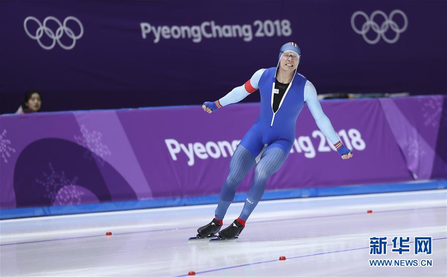 （冬奥会）（8）速度滑冰——男子500米：挪威选手洛伦岑夺冠