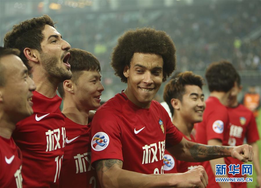 （体育）（11）足球——亚冠联赛：天津权健胜全北现代