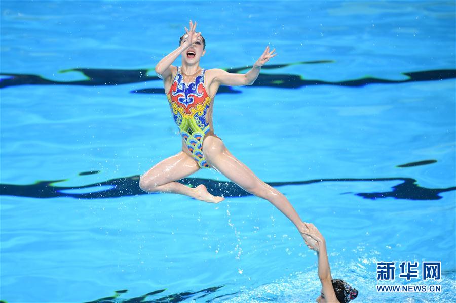 （体育）（14）花样游泳——全国冠军赛：集体自由自选赛况