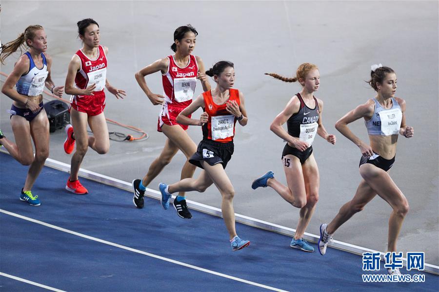 （大运会）（17）田径——女子10000米：中国选手张德顺夺冠
