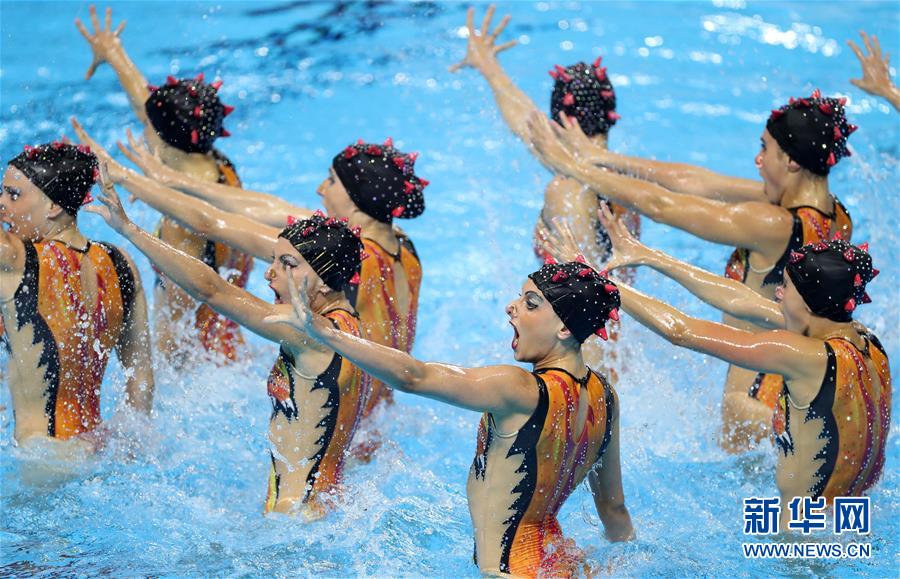 （游泳世锦赛）（6）花样游泳——女子集体托举决赛赛况