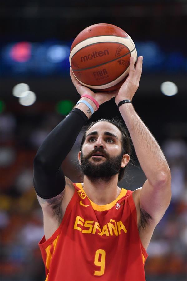 （体育）（4）篮球——国际男篮热身赛：西班牙胜阿根廷