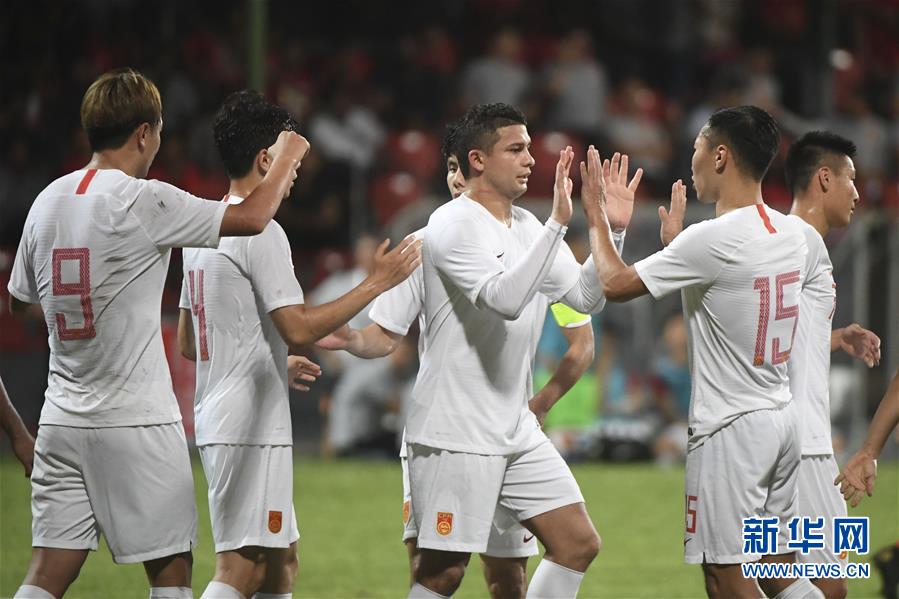 （体育）（31）足球——世界杯预选赛：中国对阵马尔代夫