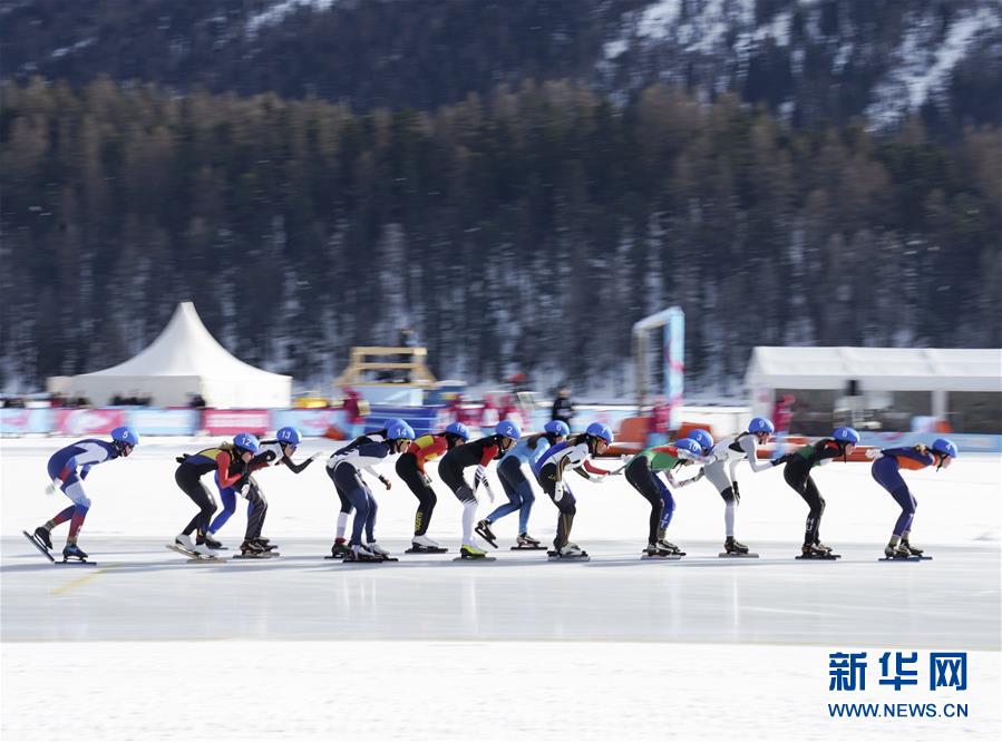 （冬青奥会）（20）速度滑冰——女子集体出发：中国选手杨滨瑜夺金