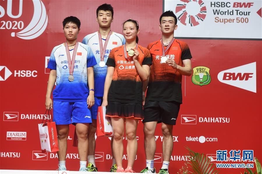（体育）（3）羽毛球——印尼大师赛：郑思维/黄雅琼获混双金牌