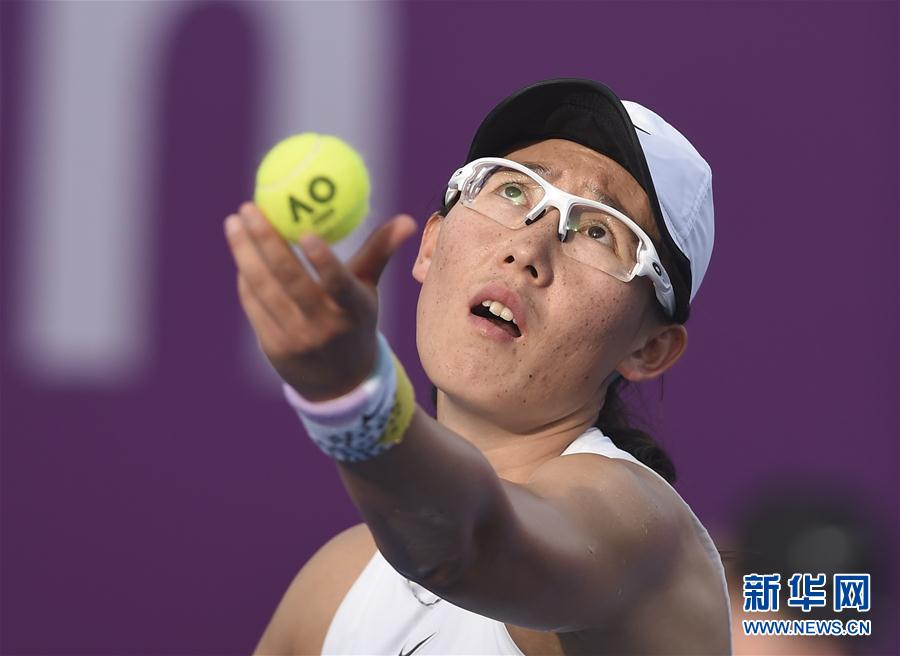 （体育）（3）网球——WTA卡塔尔公开赛：郑赛赛晋级
