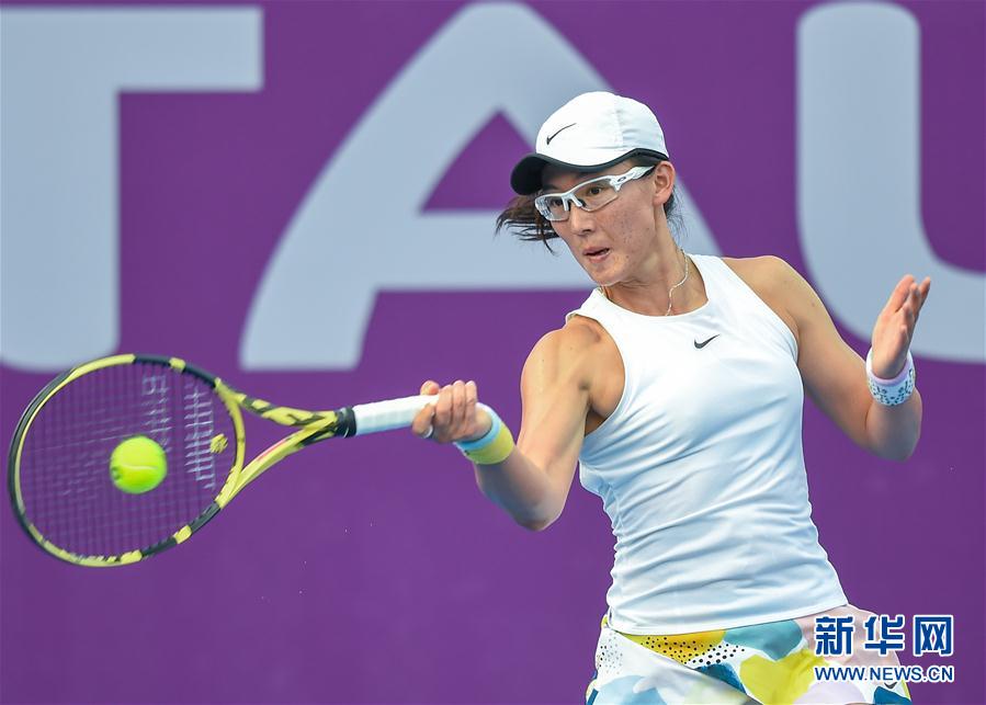 （体育）（6）网球——WTA卡塔尔公开赛：郑赛赛晋级