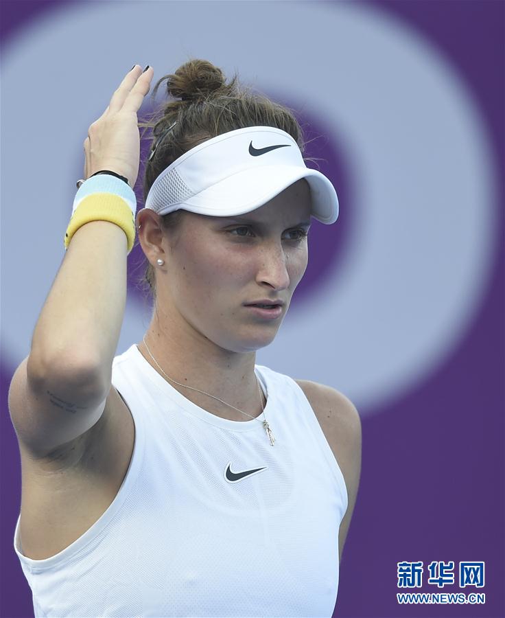 （体育）（9）网球——WTA卡塔尔公开赛：郑赛赛晋级