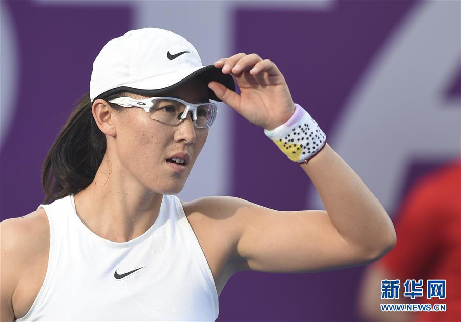 （体育）（5）网球——WTA卡塔尔公开赛：郑赛赛晋级