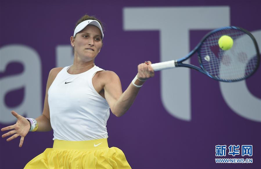 （体育）（7）网球——WTA卡塔尔公开赛：郑赛赛晋级