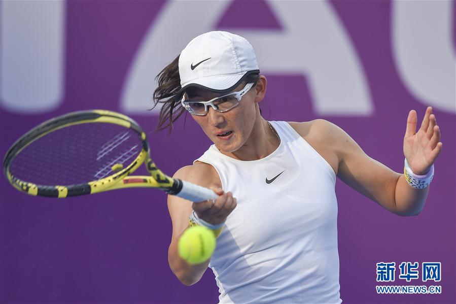 （体育）（1）网球——WTA卡塔尔公开赛：郑赛赛晋级