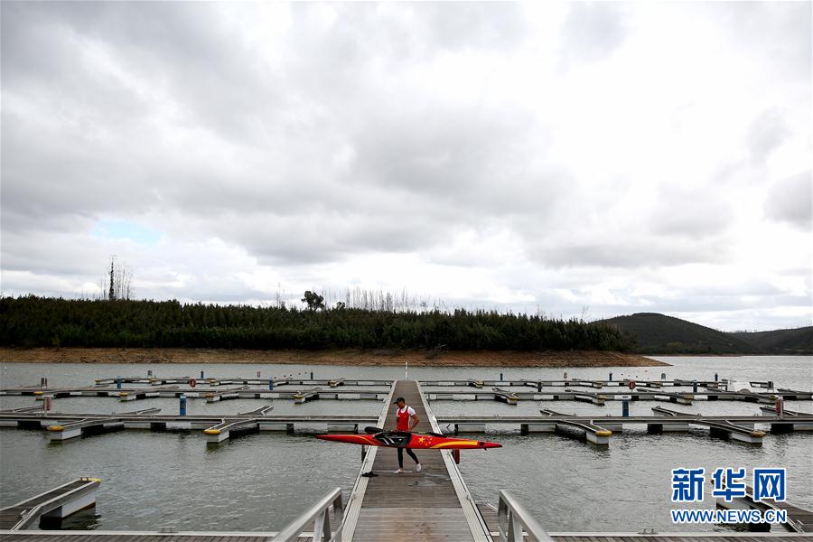 （体育）（8）皮划艇——中国队在葡萄牙训练
